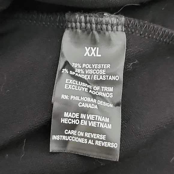 LITTLE BLACK DRESS. PLUS SIZE NICOLE MILLER  WOMAN'S DRESS - Picture 8 of 9